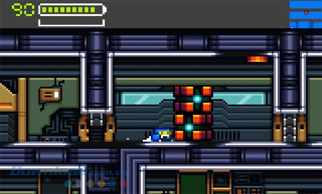 Điều khiển người máy trong game hành động Ro_bit