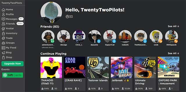 Bạn có thể tự tạo game hoặc chơi game do người dùng khác tạo ra