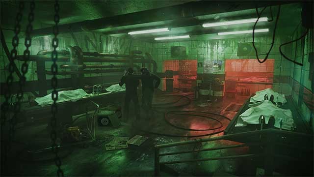 Đồ họa của Robo Cop: Rogue City được thiết kế chân thực, đen tối và ám ảnh