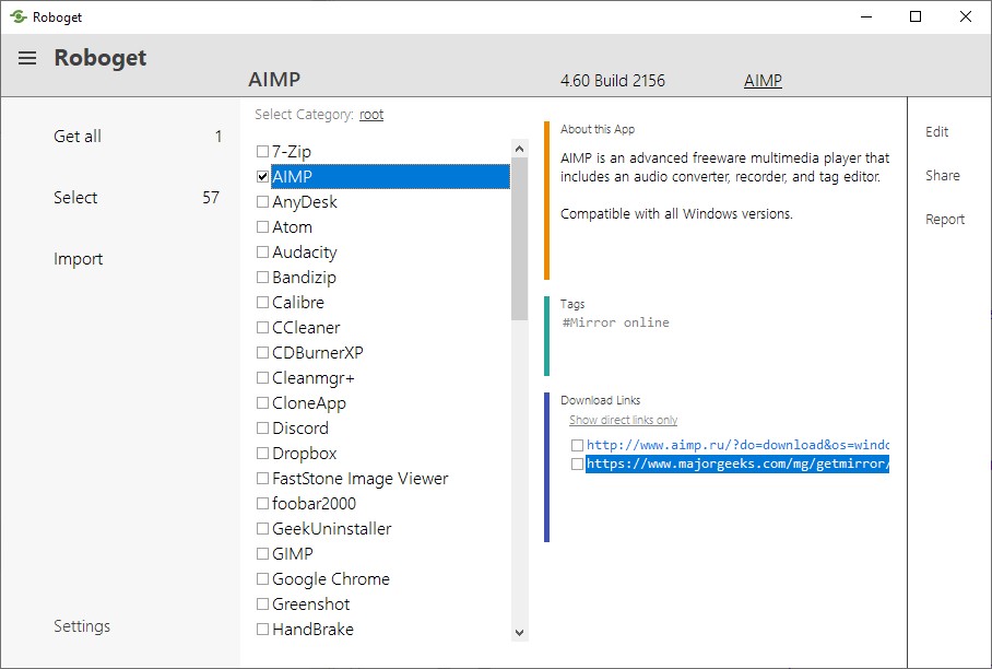 Cập nhật Roboget mới nhất