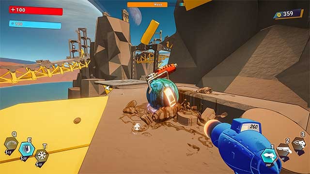 Ứng biến để vượt qua các màn chơi trong môi trường có thể hủy diệt