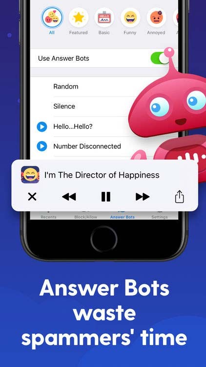 Không mất thời gian trả lời cuộc gọi spam với tính năng Answer Bot