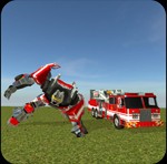 Robot Firetruck - Game Android: Biến hình robot cứu hỏa