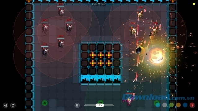 Khám phá các khu vực trong game chiến thuật mới Robot Master cho máy tính