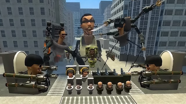 Nhiều quái vật đa dạng để bạn hợp nhất