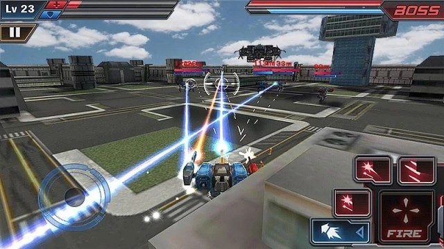 Robot Strike 3D có nhiều bối cảnh hoành tráng