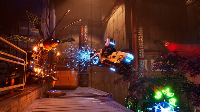 Rocket Squad là game FPS hợp tác tiêu diệt robot không gian với nhịp độ nhanh