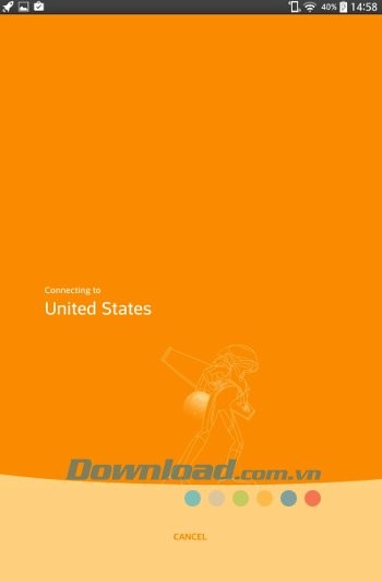 Kết nối máy chủ với Rocket VPN