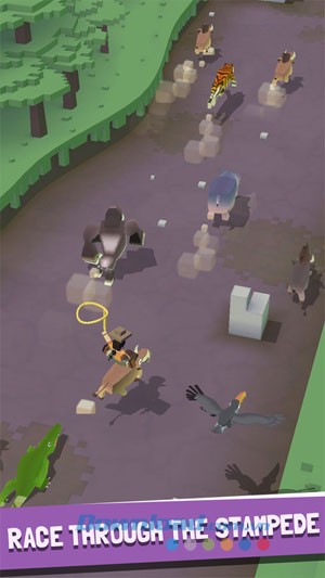 game phiêu lưu Rodeo Stampede cho iOS