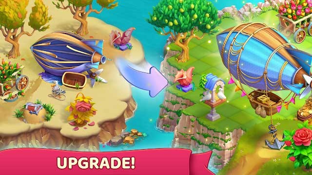 Nâng cấp và phát triển hòn đảo của bạn