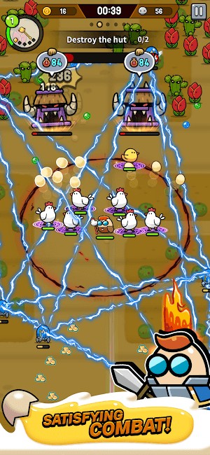 Rogue Egg Hatch Hero cho bạn trải nghiệm chiến đấu mãn nhãn