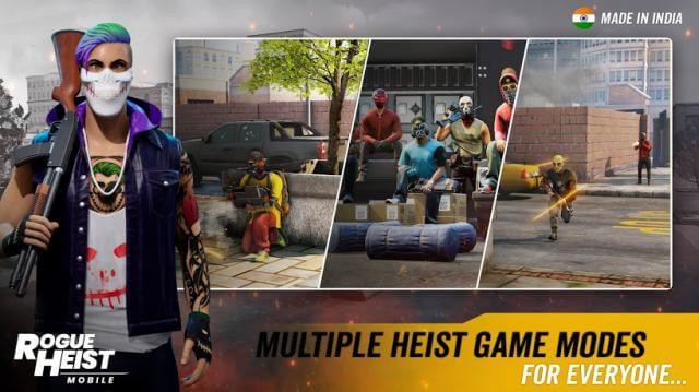 Rogue Heist có rất nhiều chế độ bắn súng cho bạn thưởng thức
