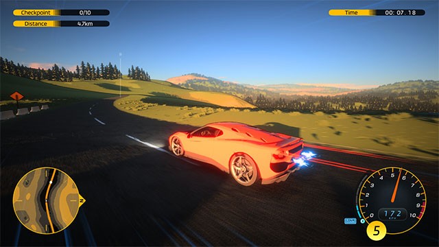 Chinh phục những cung đường địa hình phức tạp, được tái hiện cực kỳ sống động trong Rogue Racer game