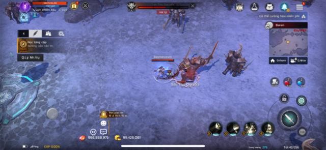 Chiến đấu trong nhiều chế độ chơi PvP, PvE... hấp dẫn