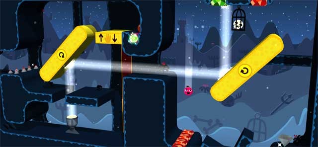 Vượt qua nhiều bẫy nguy hiểm và giải quyết các câu đố hóc búa trong Rolando: Royal Edition