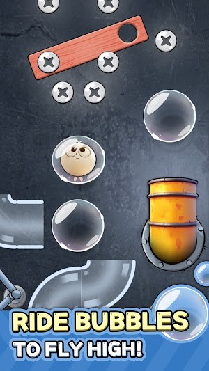 Dùng bong bóng để bay lên cao