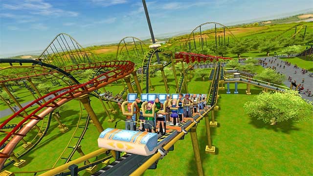 RollerCoaster Tycoon 3 là game xây dựng công viên giải trí sống động