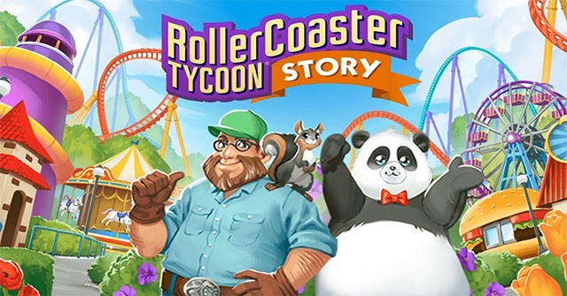 Xây dựng công viên mơ ước của bạn trong game match-3 RollerCoaster Tycoon Story