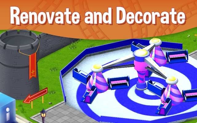 Cải tạo và trang trí công viên giải trí trong mơ của bạn