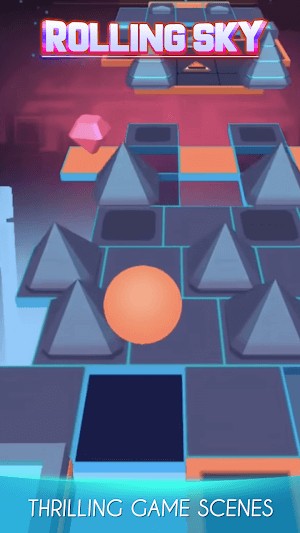 Rolling SKy cho bạn trải nghiệm chơi game bóng lăn ly kỳ