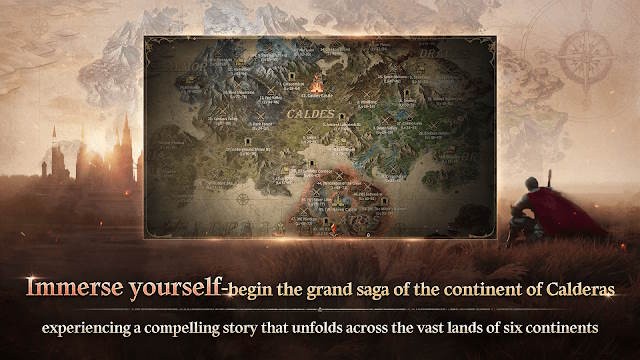 Bước vào những trận chiến liên server không biên giới trên lục địa chiến tranh Calderas