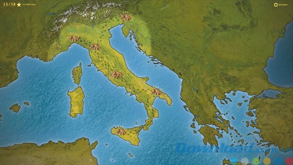 Chinh phục châu Âu rộng lớn