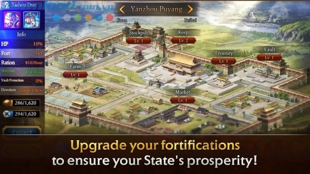 Nâng cấp pháo đài của bạn