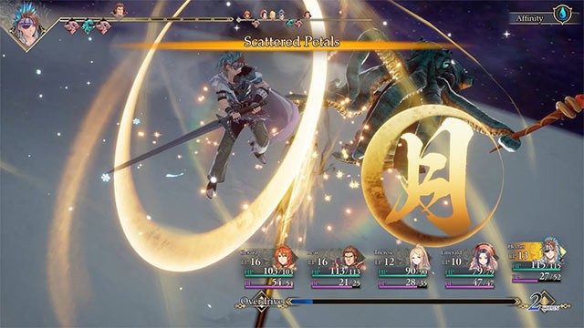 Hệ thống chiến đấu theo lượt kế thừa những cơ chế kinh điển của toàn series