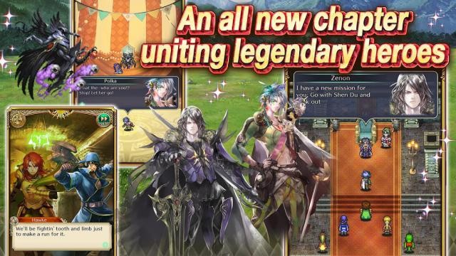 Chiến đấu cùng với các anh hùng huyền thoại trong game Romancing SaGa Re;univerSe