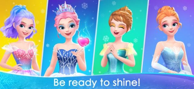 Trang điểm, chọn trang phục và sẵn sàng tỏa sáng trong game Romantic Frozen Ballet Life