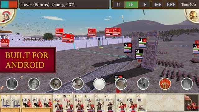 Rome: Total War là siêu phẩm chiến thuật mới dành riêng cho thiết bị Android