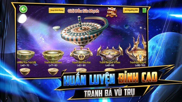 Huấn luyện đỉnh cao - Tranh bá vũ trụ