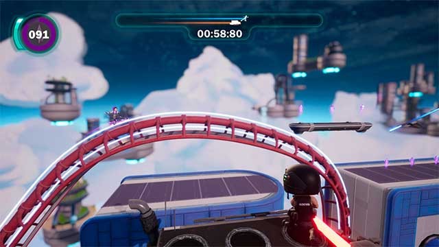 Khám phá các địa điểm đa dạng đầy chướng ngại vật