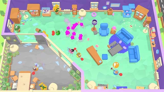 Roobattle là game cuộc chiến robot hút bụi vui nhộn