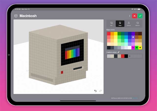 Chỉnh sửa những đồ vật hiện có hoặc tự mình sáng tạo ra các khối xây dựng mới