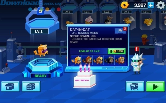 Tham gia vào phòng thí nghiệm của tiến sĩ Doom