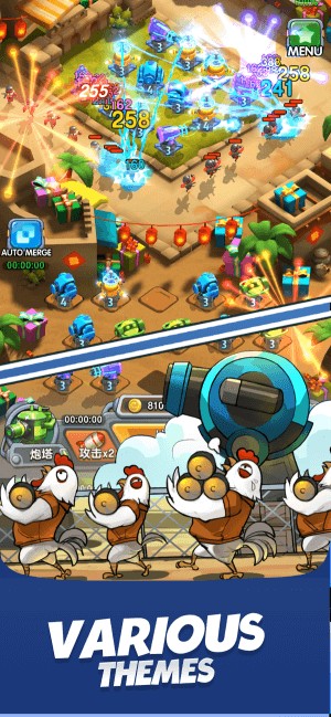 Nâng cấp sức mạnh hỏa lực