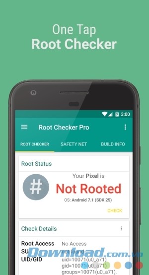Root Checker Pro cho Android dễ sử dụng