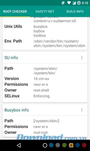 Root Checker Pro cho Android kiểm tra độ an toàn của máy