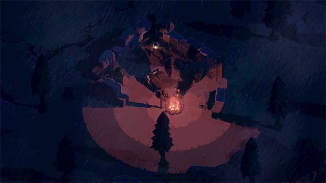 Lửa trại cho phép bạn nghỉ ngơi, đuốc giúp chiếu sáng nơi tăm tối