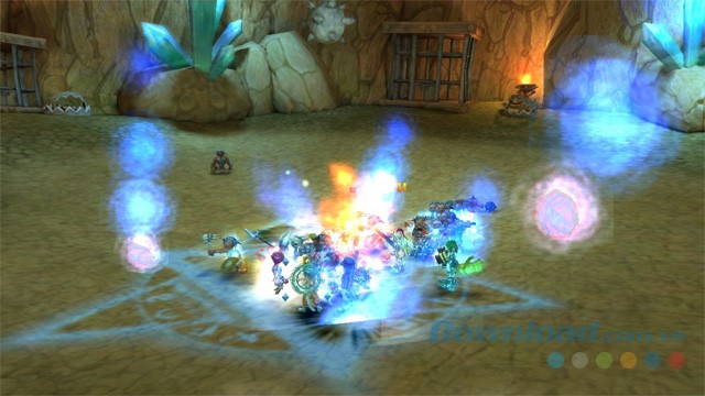Sử dụng phép thuật trong game MMORPG ROSE Online