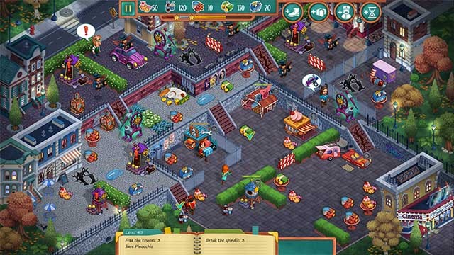 Hàng chục màn chơi có nội dung đa dạng và hấp dẫn