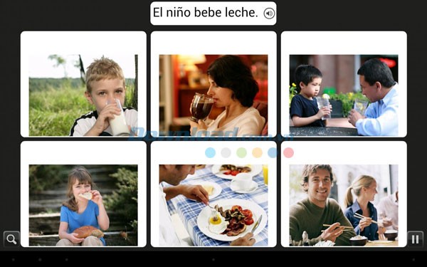 Giao diện phần mềm Rosetta Stone