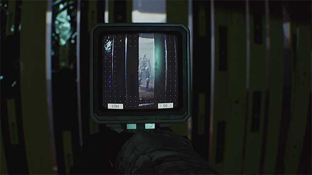 Đối mặt với các quái vật robot đang ẩn nấp xung quanh các sảnh của căn cứ bỏ hoang