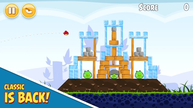 Huyền thoại Angry Birds trở lại với Rovio Classics: Angry Birds
