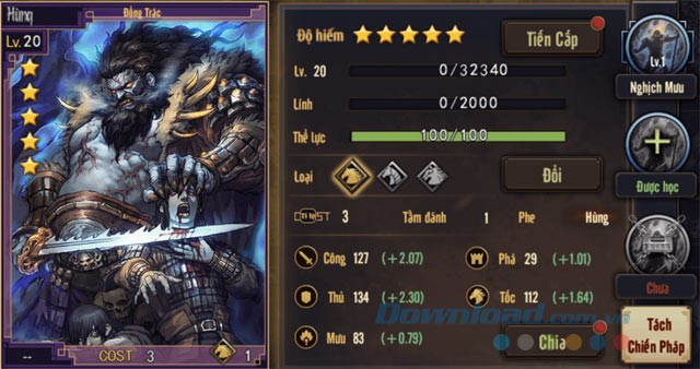 Hệ thống tướng đa dạng