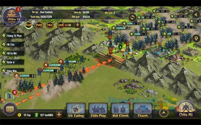 Row Tam Quốc Chí Truyền Kỳ