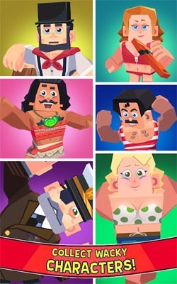 Thu thập nhiều nhân vật lập dị