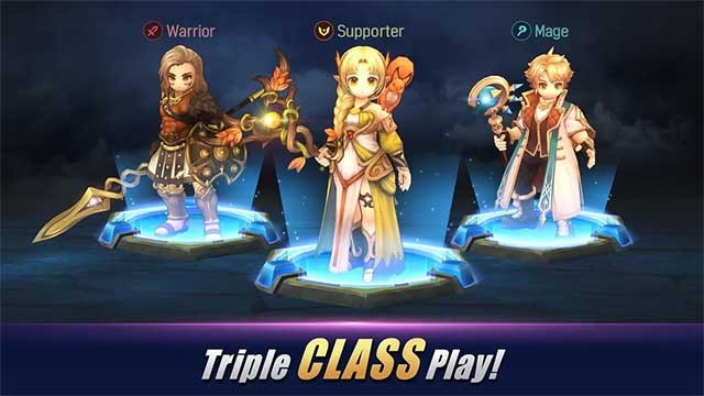 Royal Crown Android cung cấp 15 class nhân vật độc đáo