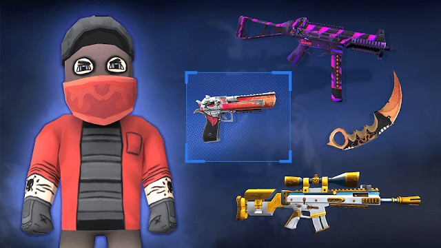 Trang bị các loại súng và phụ kiện đa dạng